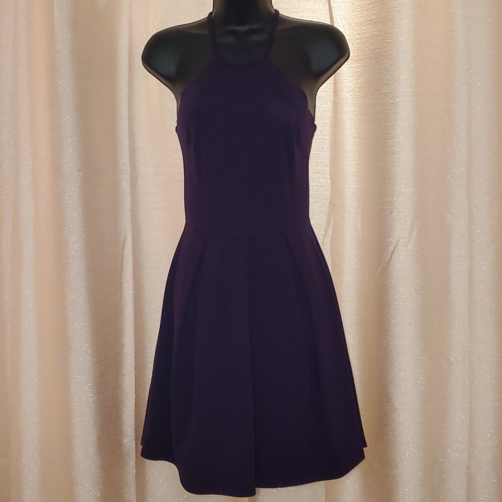 NWT. Charlotte Russe Purple Dress.